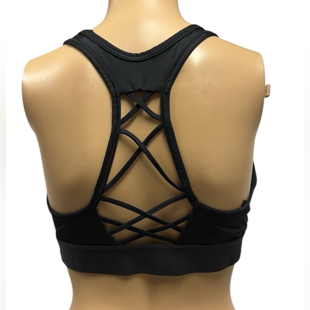 Victorias Secret Victoria Sport Sports Bra Criss Cross RacerBack Womens Large